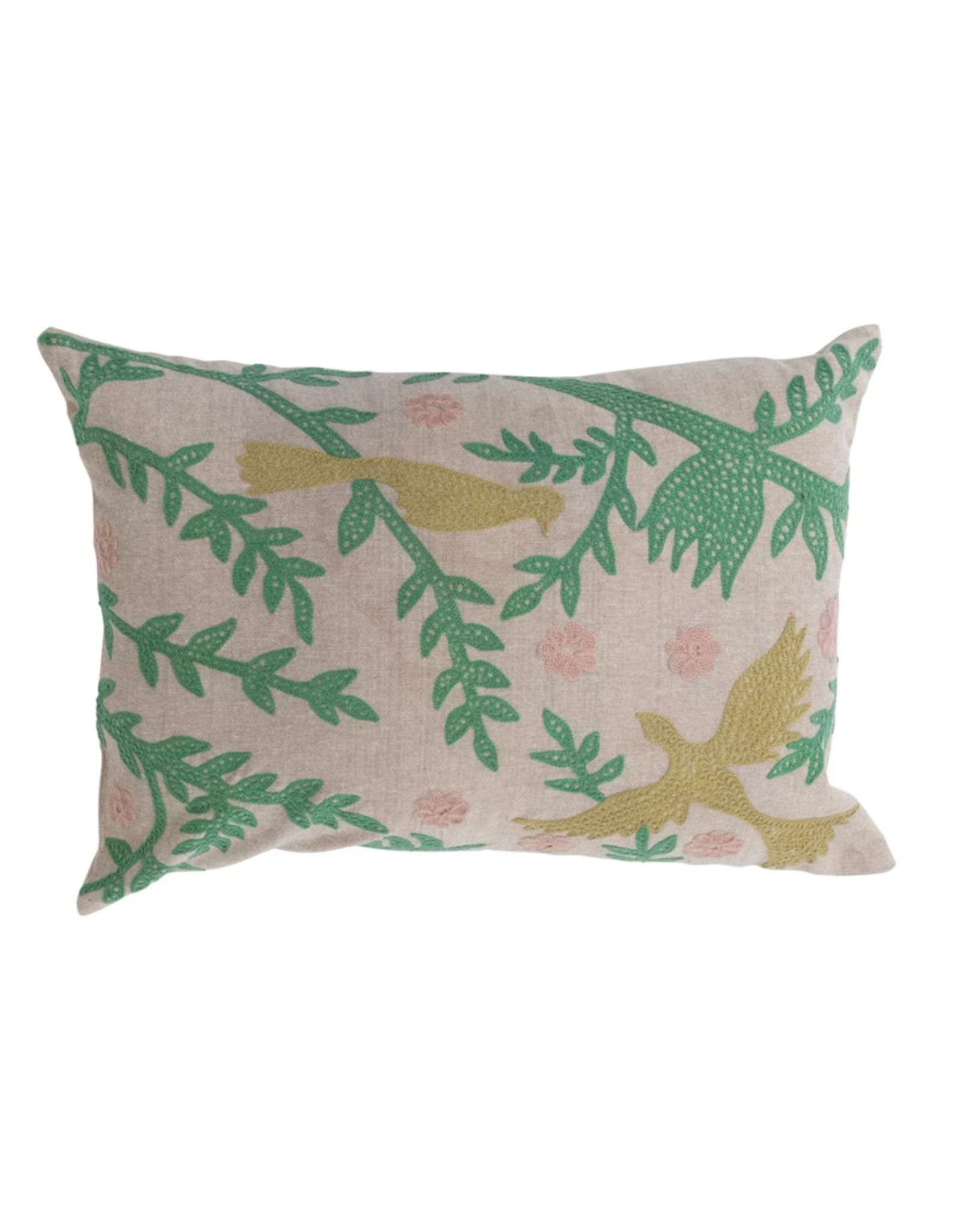Cotton Chambray Lumbar Pillow - Curbside Pick Up Only