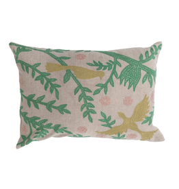 Cotton Chambray Lumbar Pillow - Curbside Pick Up Only