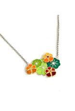 Nasturtium Necklace