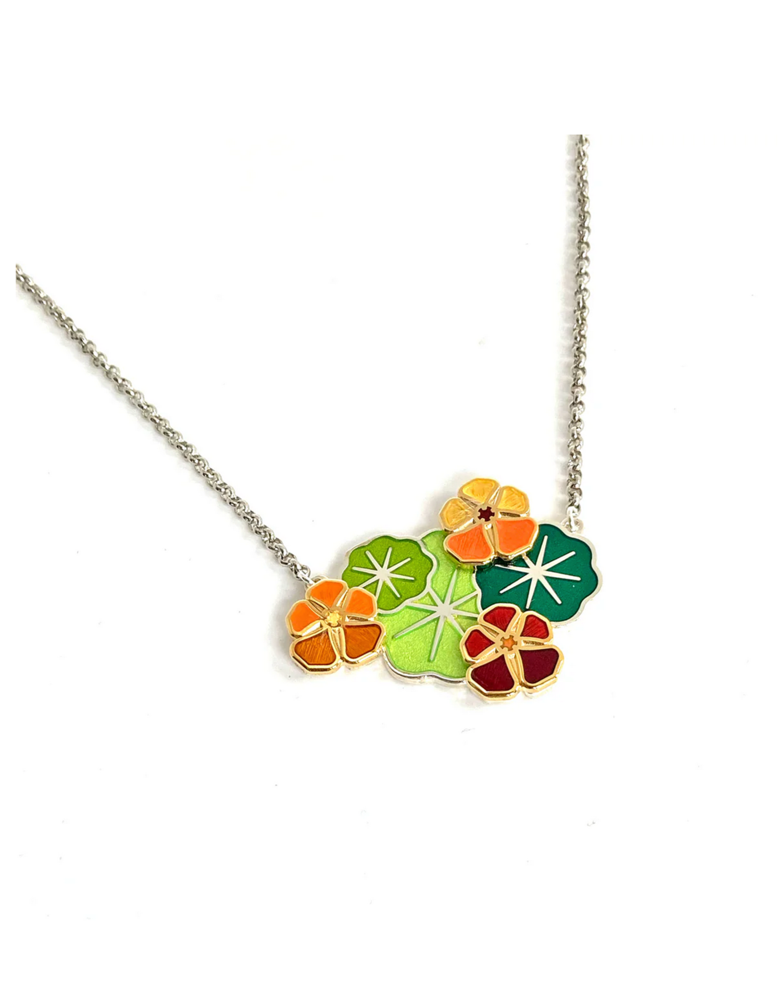 Nasturtium Necklace