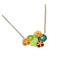 Nasturtium Necklace
