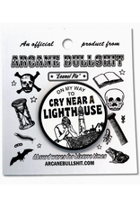 Cry Near a Lighthouse Enamel Pin