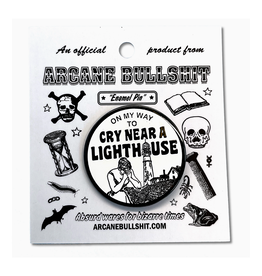 Cry Near a Lighthouse Enamel Pin