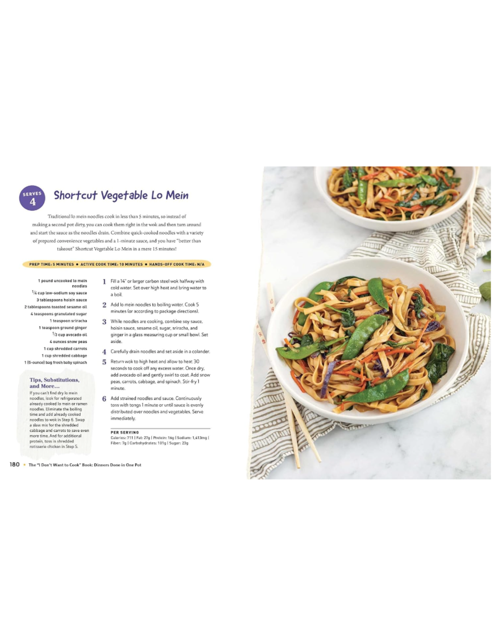 I Don't Want To Cook: Dinner Done In One Pot