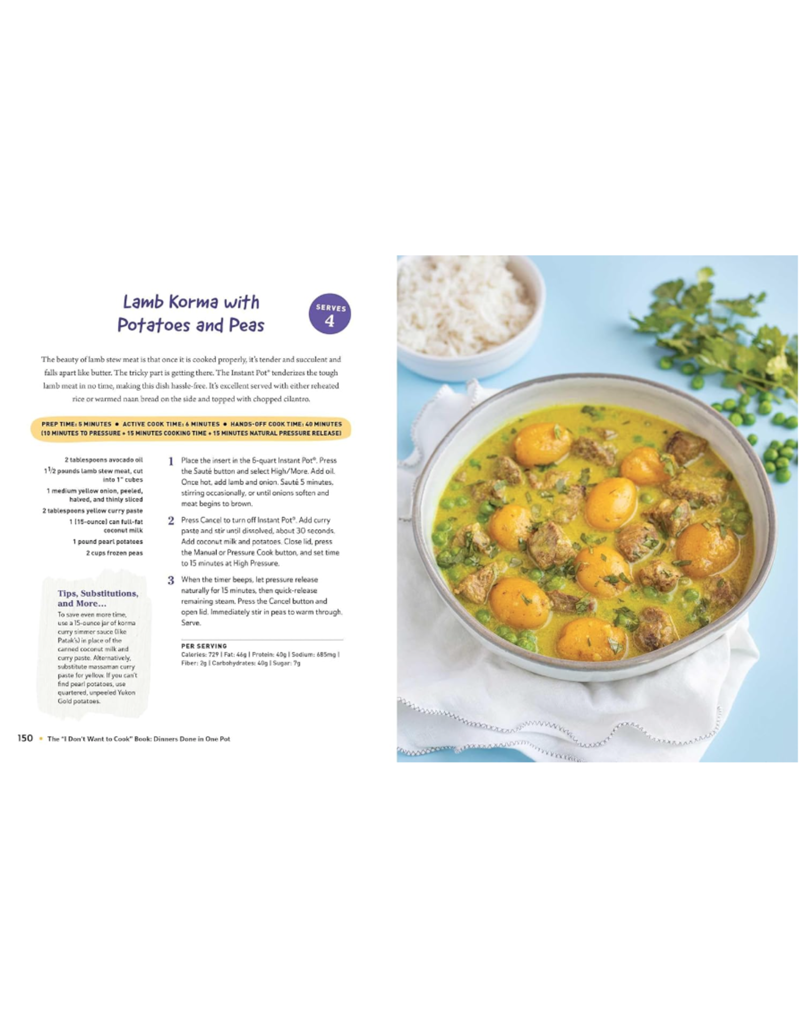 I Don't Want To Cook: Dinner Done In One Pot