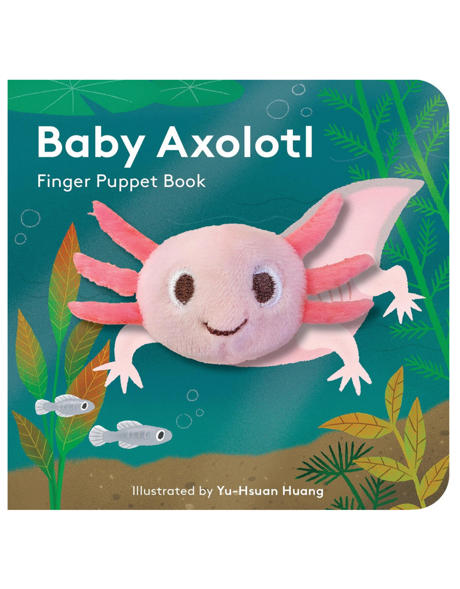 Baby Axolotl Finger Puppet Book