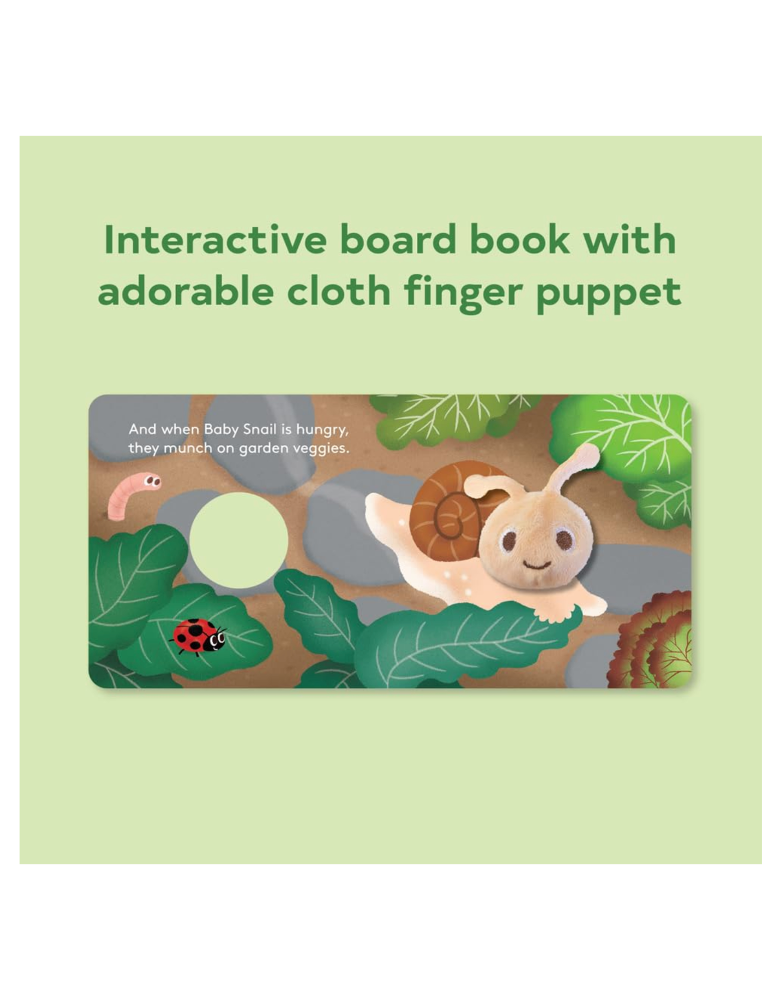 Baby Snail Finger Puppet Book