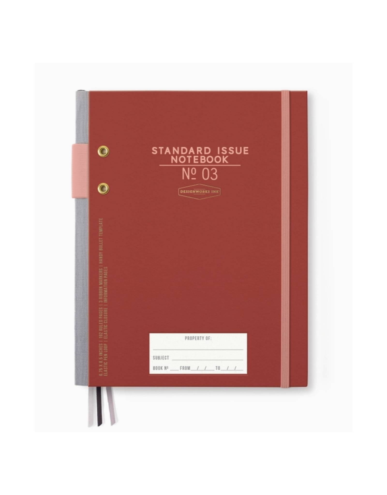Standard Issue Notebook No. 03 - Rosewood