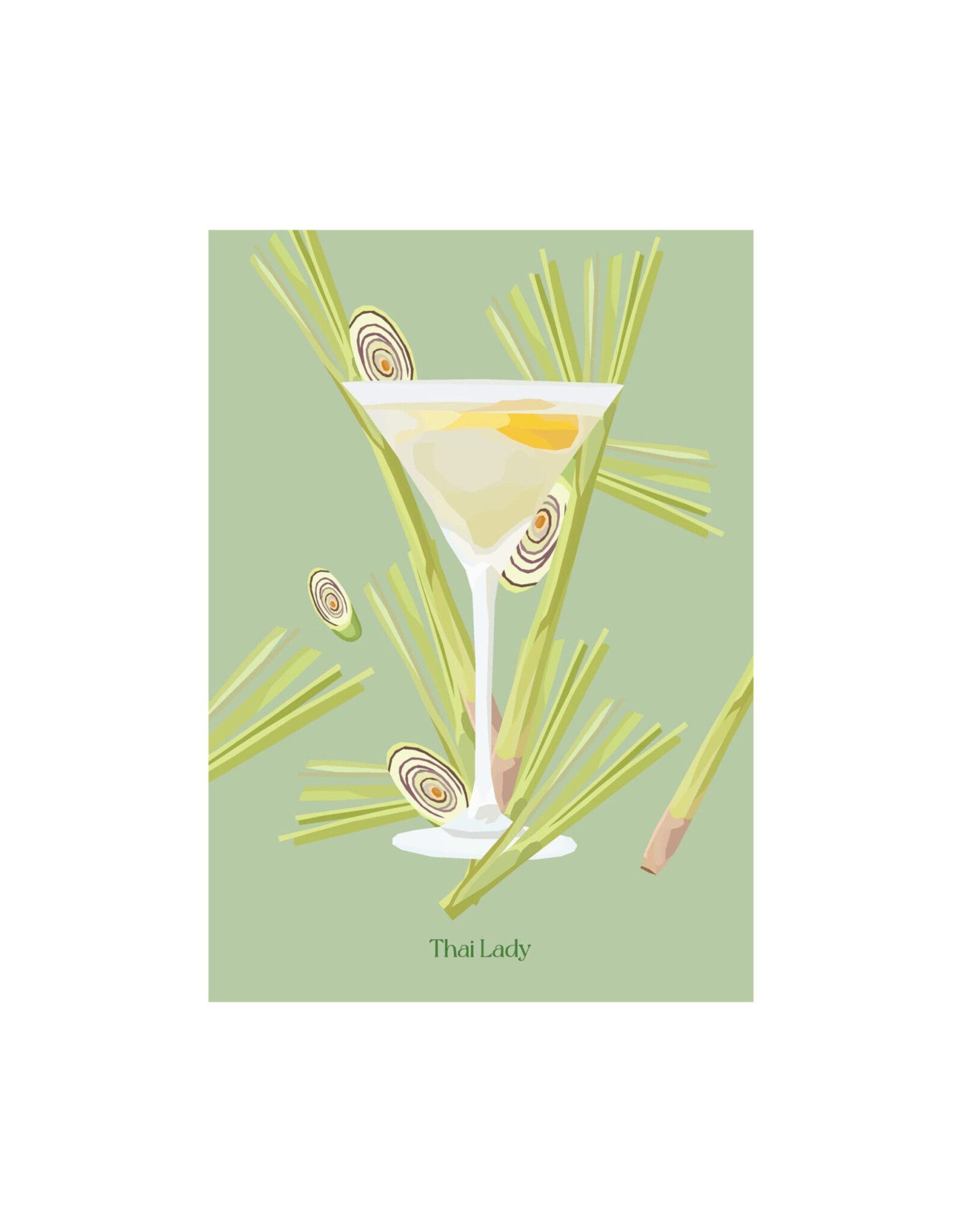 Botanical Cocktail Deck of Recipes