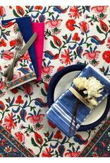 Chamoli Flower Organic Blue Napkin Chamoli Flower Organic Blue Napkin