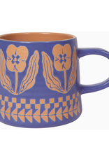 Blue Teppi Imprint Mug