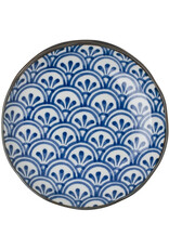 Monyou 6.5" Hana Seigaiha Plate