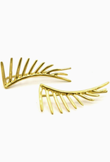 Black Swan Winged Earrings