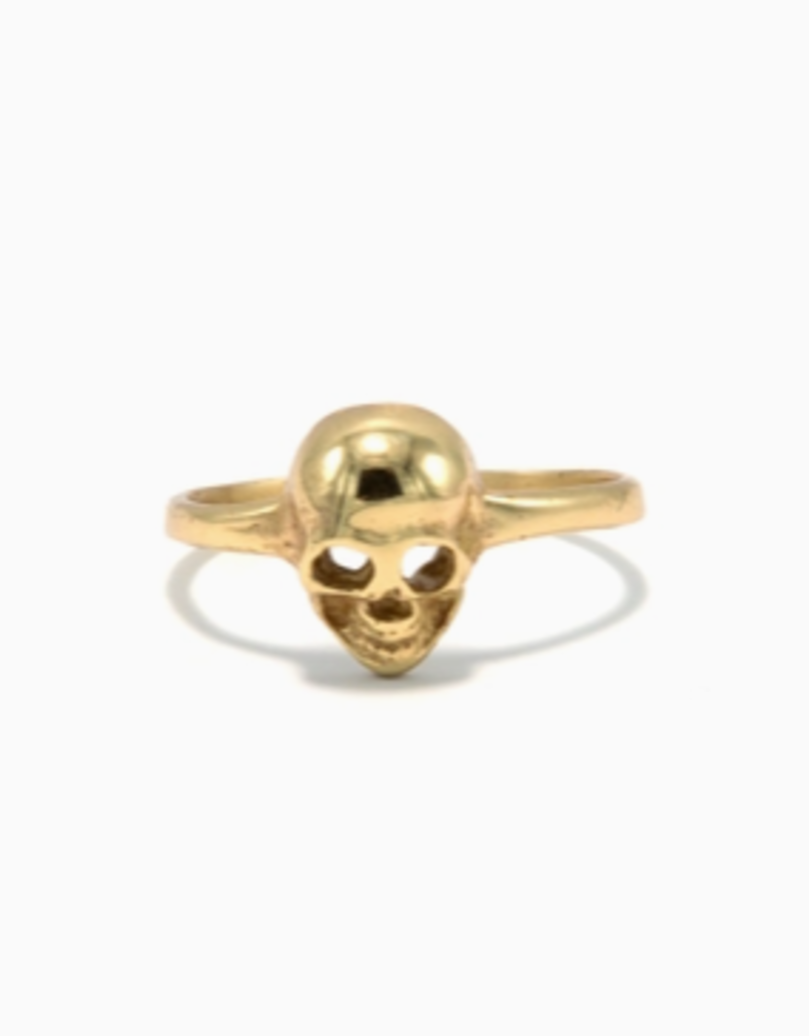 Gold Skull Ring