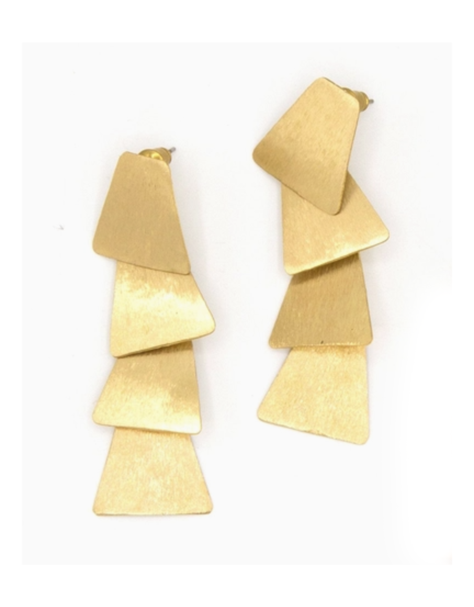 Tiered Tassel Movement Earrings