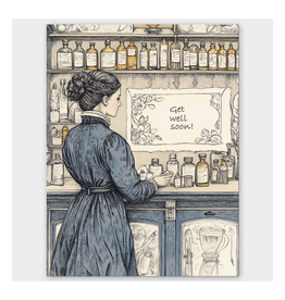 Get Well Soon Apothecary Greeting Card