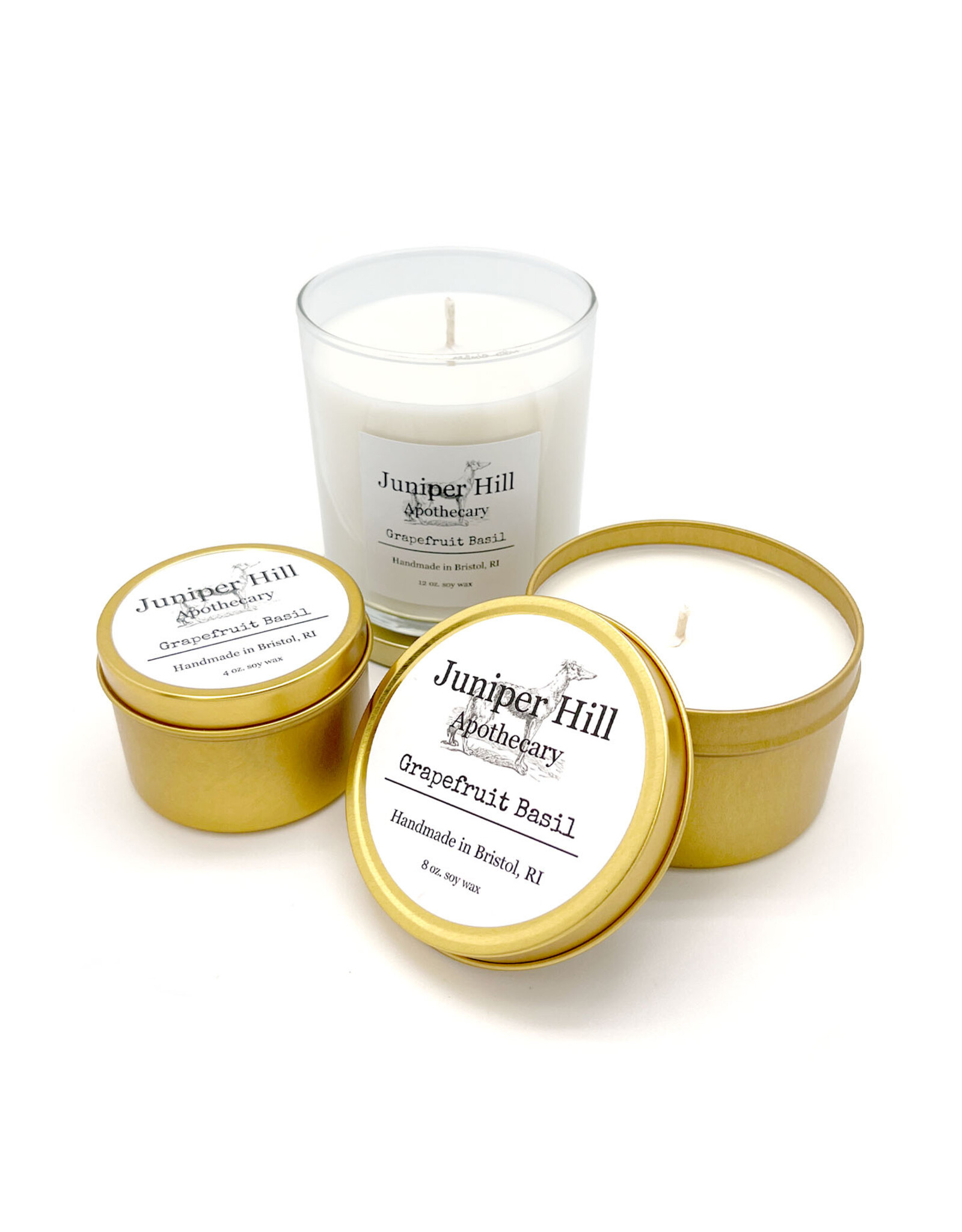 Grapefruit Basil Candle