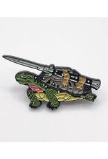Slow Death Turtle Enamel Pin