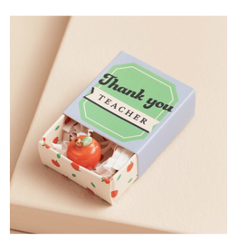 Thank You Teacher Apple Tiny Matchbox