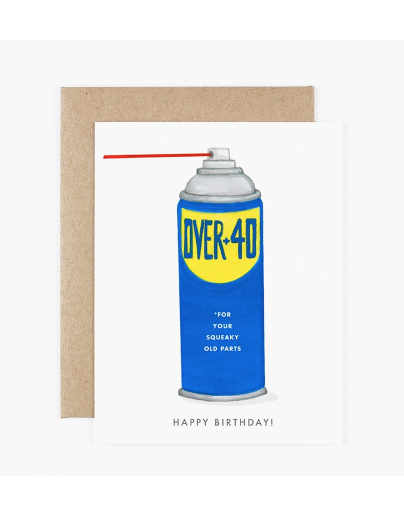 Happy Birthday Over 40 Greeting Card