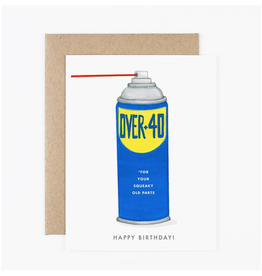Happy Birthday Over 40 Greeting Card