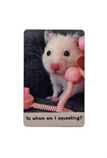 To Whom Am I Squeaking With? Magnet