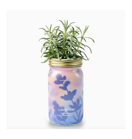 Lavender Herb Garden Jar