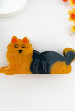 Brave and Loyal Dog Claw Clip