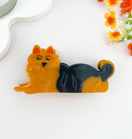 Brave and Loyal Dog Claw Clip