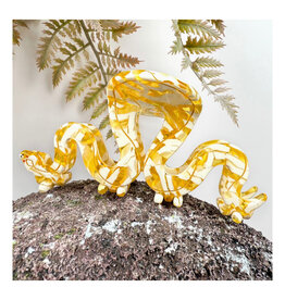 Golden Snake Claw Clip