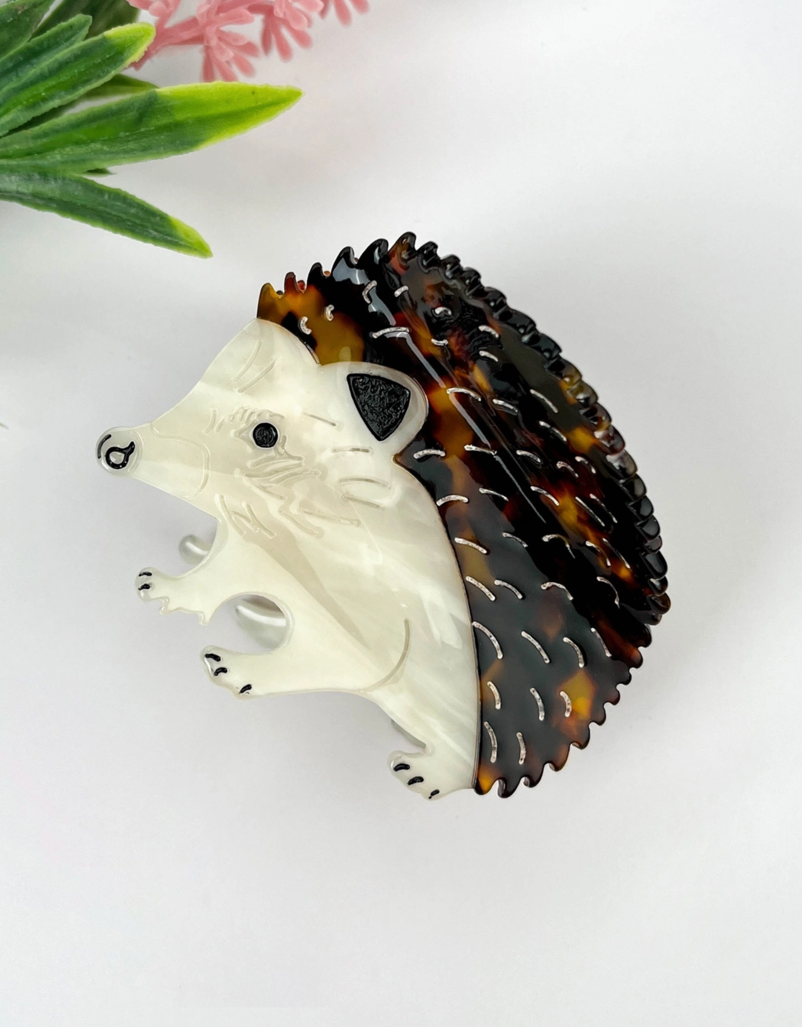 Spiky Hedgehog Claw Clip