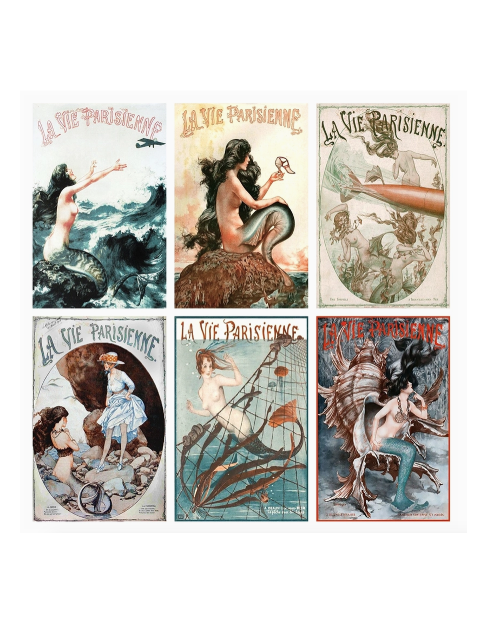 La Vie Parisienne Mermaid Mini Matchbox (Assorted)