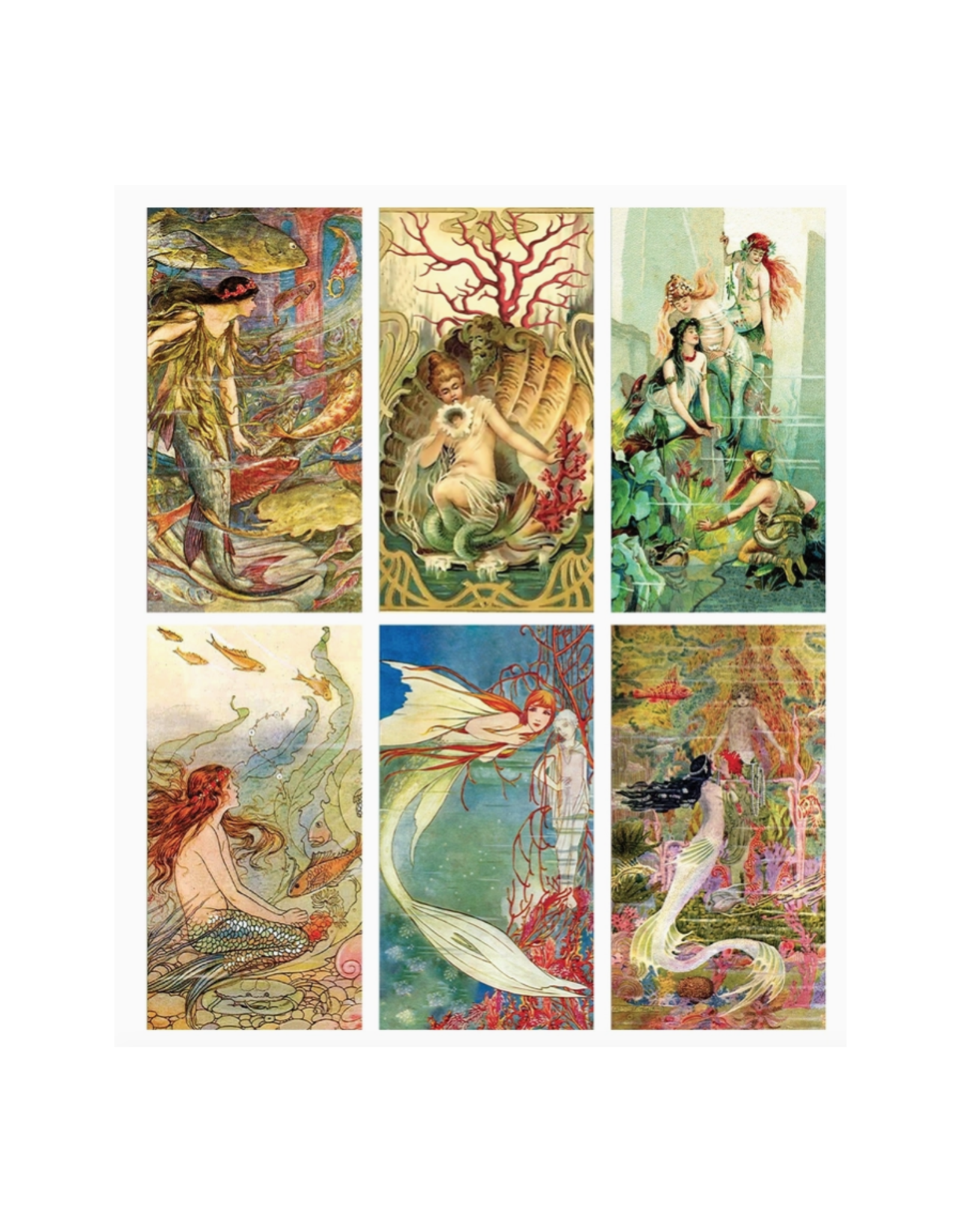 Vintage Mermaid Matchbox (Assorted)