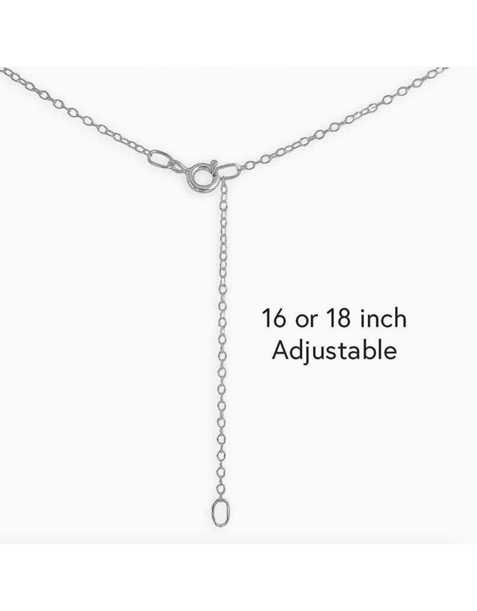 Mixed Metal Mini Dagger Necklace
