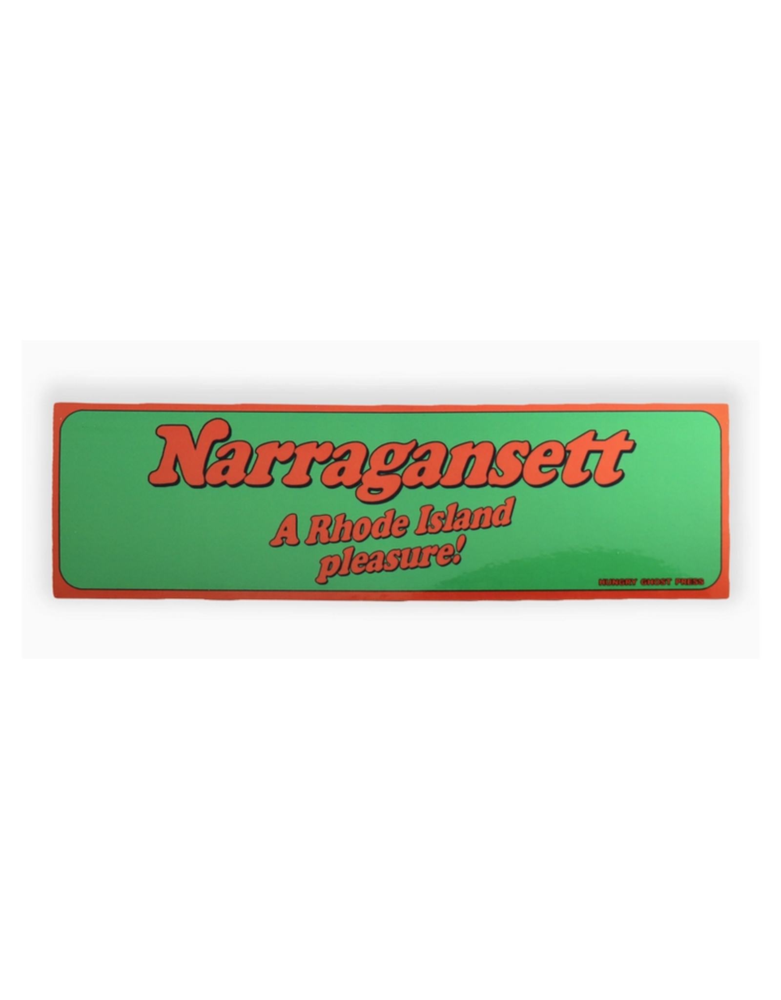 Narragansett A Rhode Island Pleasure Sticker