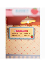 Diy Miniature House Kit: Strawberry Milk Box