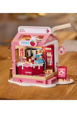 Diy Miniature House Kit: Strawberry Milk Box