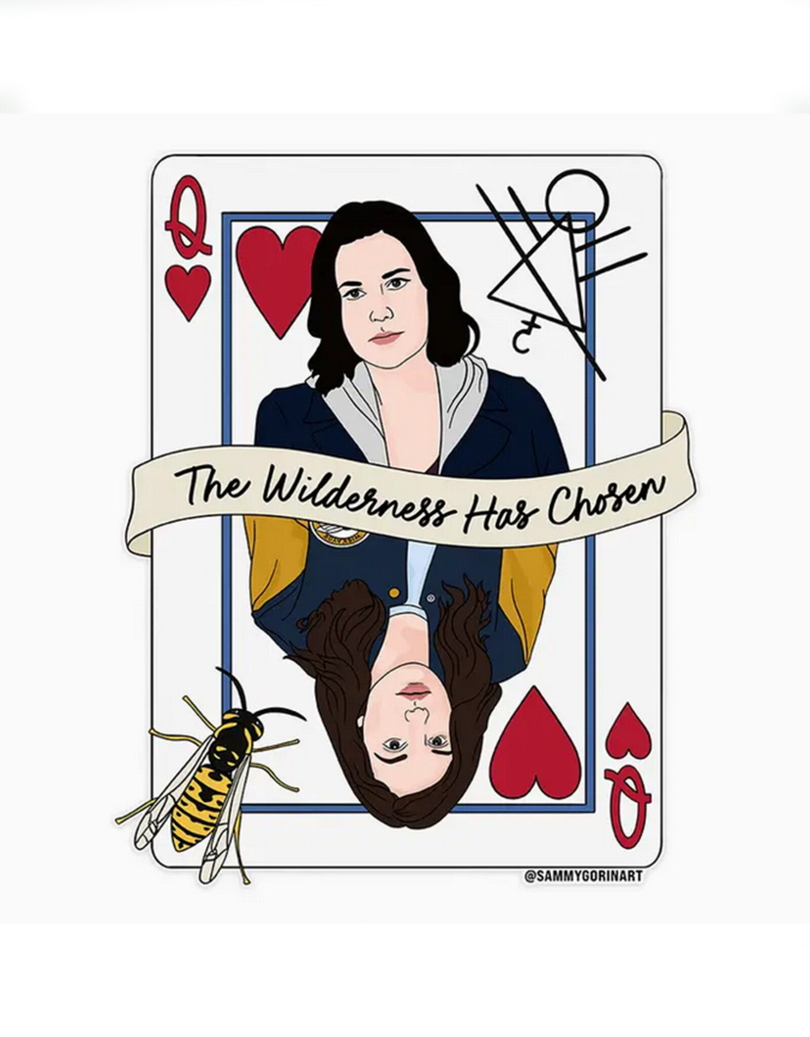 Shauna Wilderness Yellowjackets Sticker