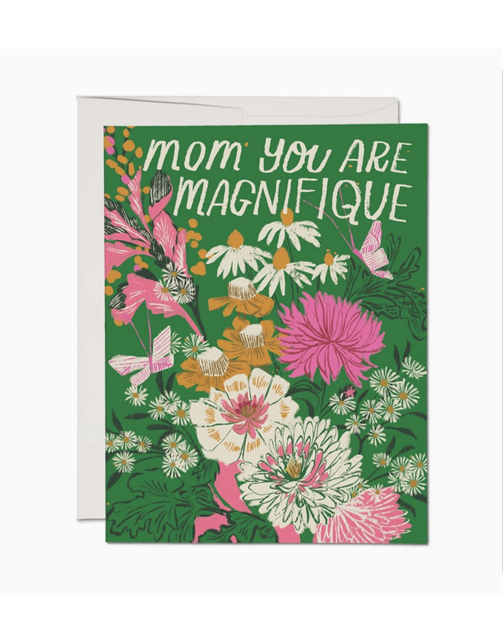 Magnifique Mom Greeting Card