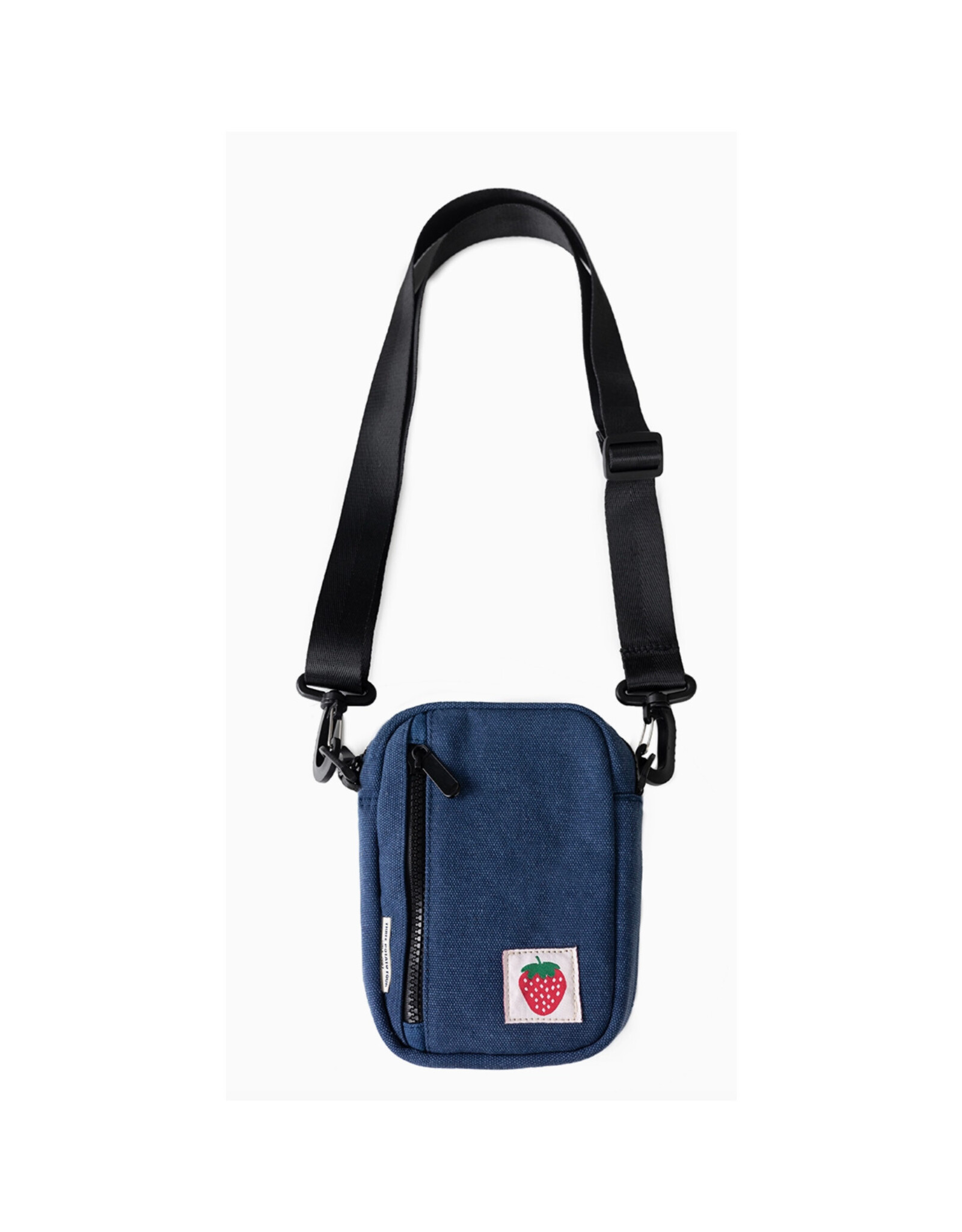 Crossbody Bag - Navy Blue / Strawberry