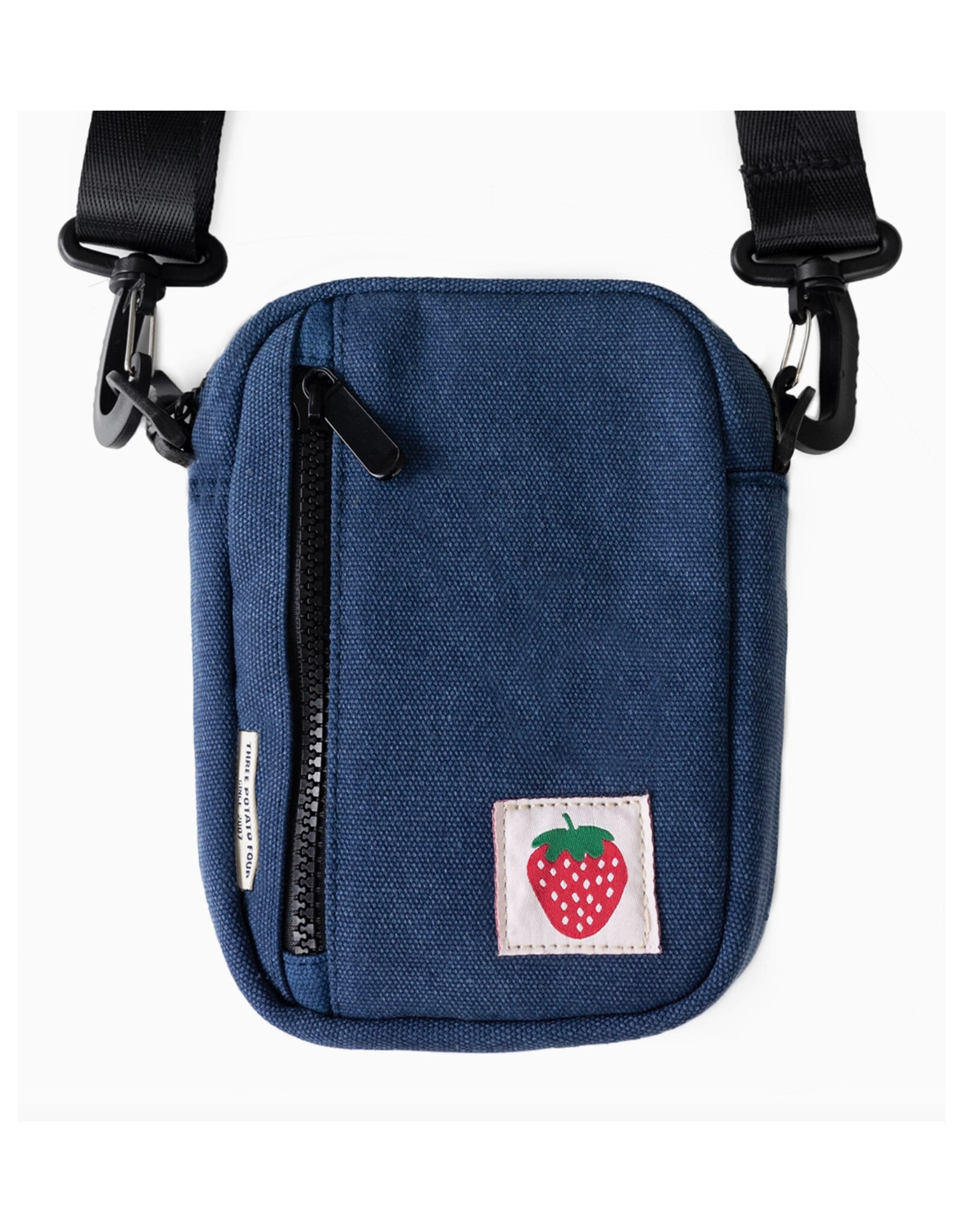 Crossbody Bag - Navy Blue / Strawberry