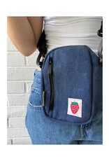 Crossbody Bag - Navy Blue / Strawberry Crossbody Bag - Navy Blue / Strawberry