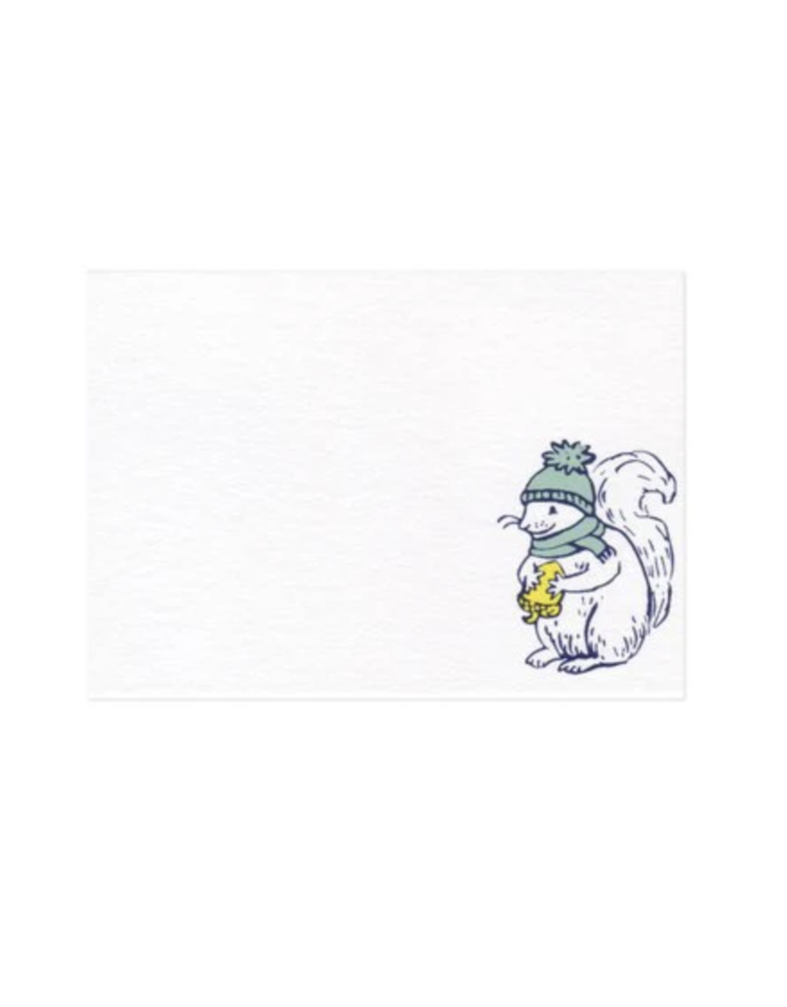 Winter Squirrel Mini Card
