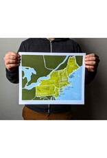 American Atlas - Northeast Print (Small)