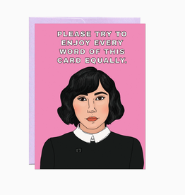 Ms Casey (Severance) Birthday Card