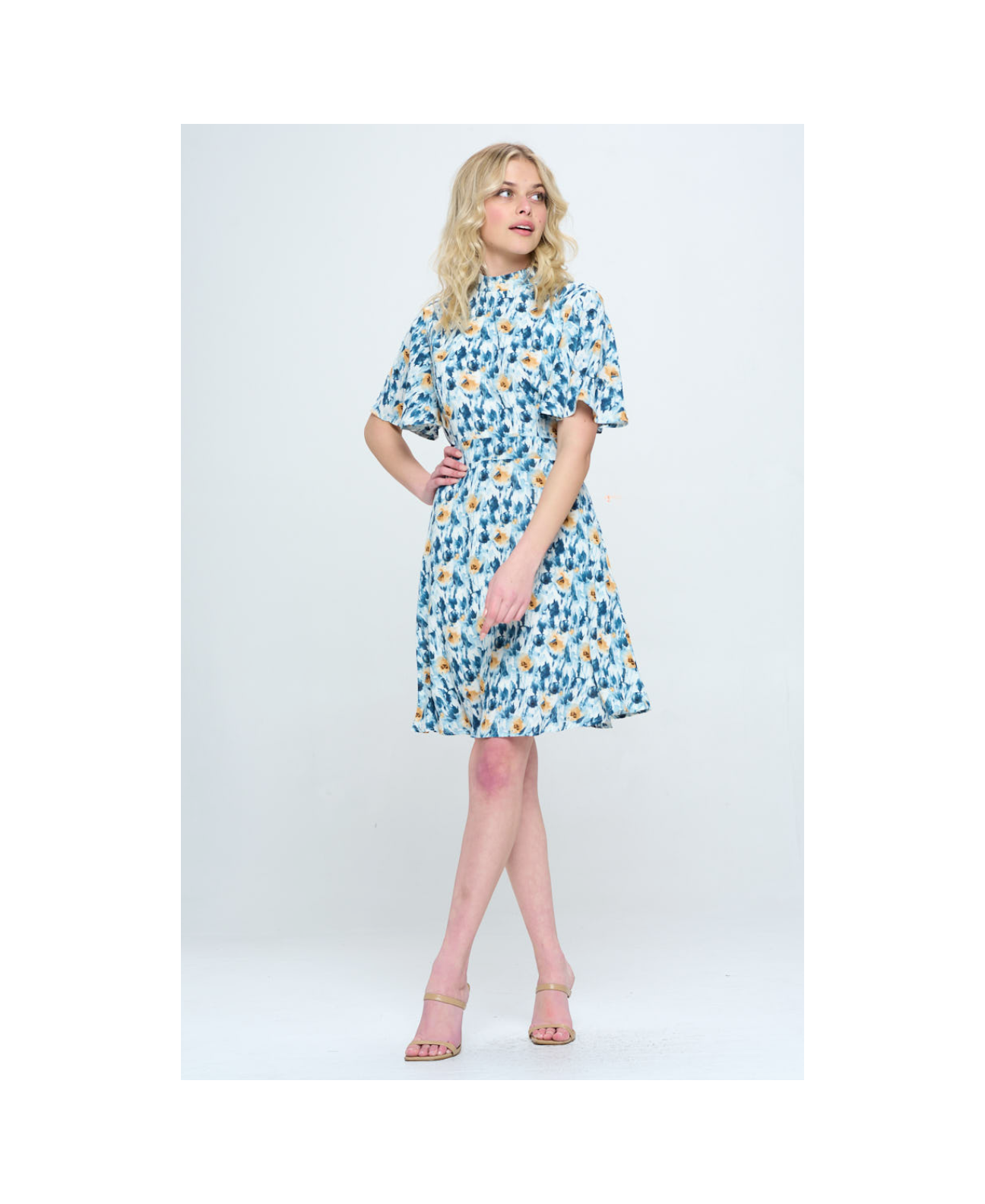 Watercolor Flower Dress main image 0