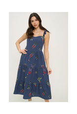Veggie Garden Embroidered Dress
