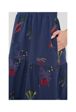 Veggie Garden Embroidered Dress