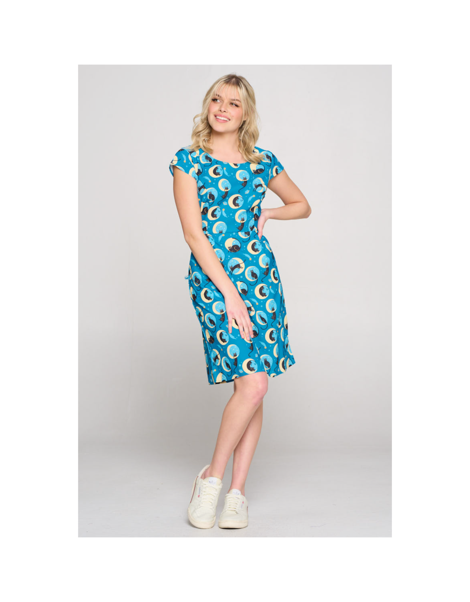 Cat On the Moon Dress