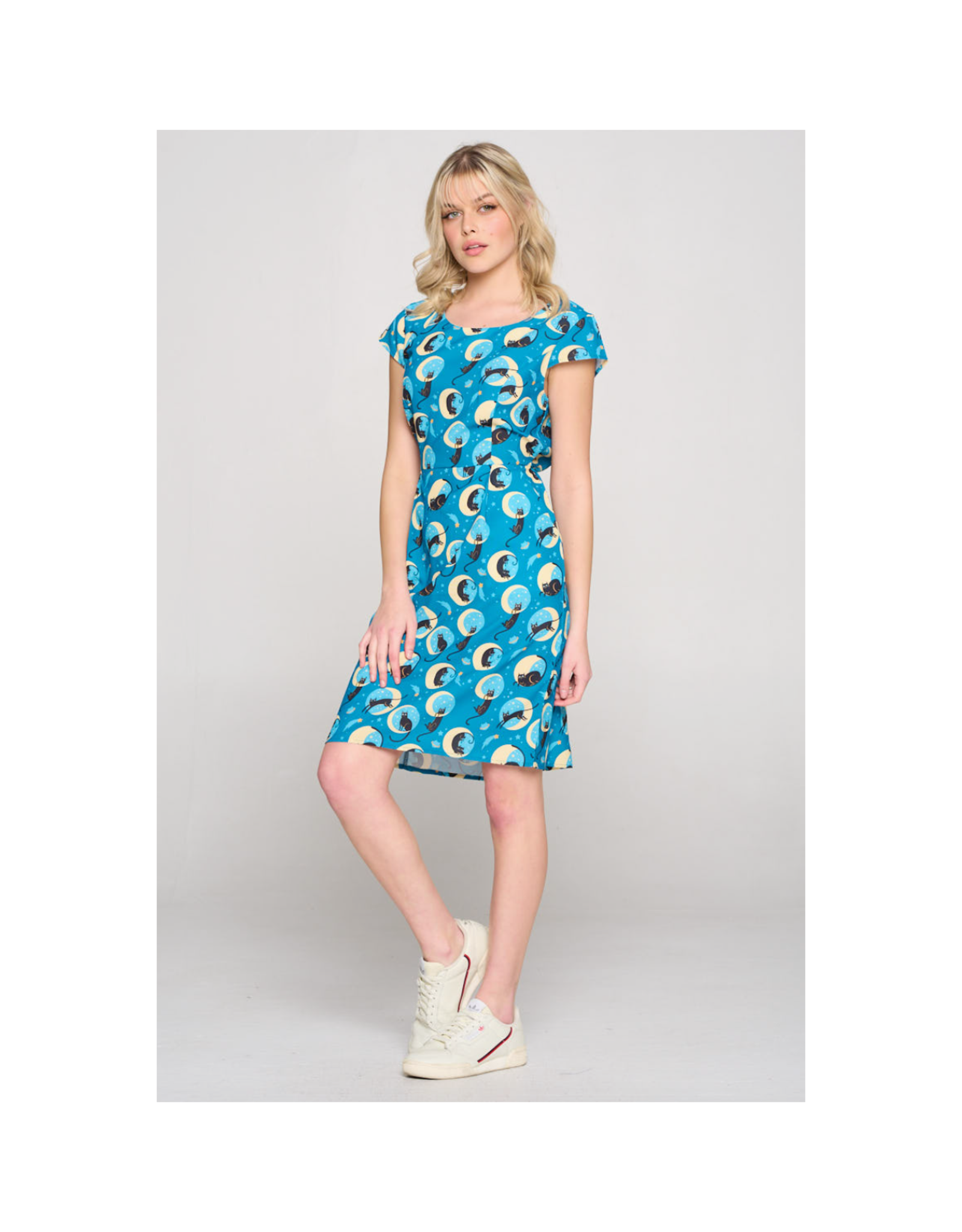 Cat On the Moon Dress